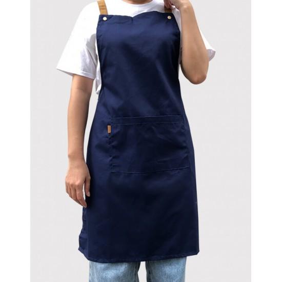 Universal - Blue Apron - Pure Cotton Canvas 220G - Length 71cm * Width 66cm Length 71CM * Width 66CM None Weight: 220G