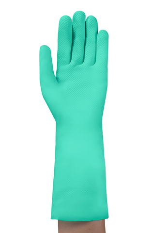 Ansell - Protective Gloves - 37-176 Nitrile Anti-Chemical Gloves (Sizes 7-10) Chemical Resistant Gloves (Sizes 7-10) 37-176 Nitrile