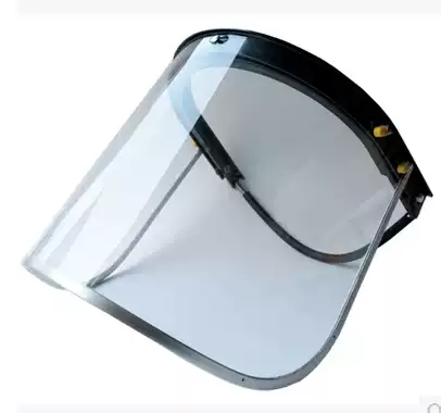 Elle - Protective Surface Screen - PC Thermal Insulation Surface Screen Anti-Debris Impact and Chemical Splatter Protection (Used with Safety Helmet)